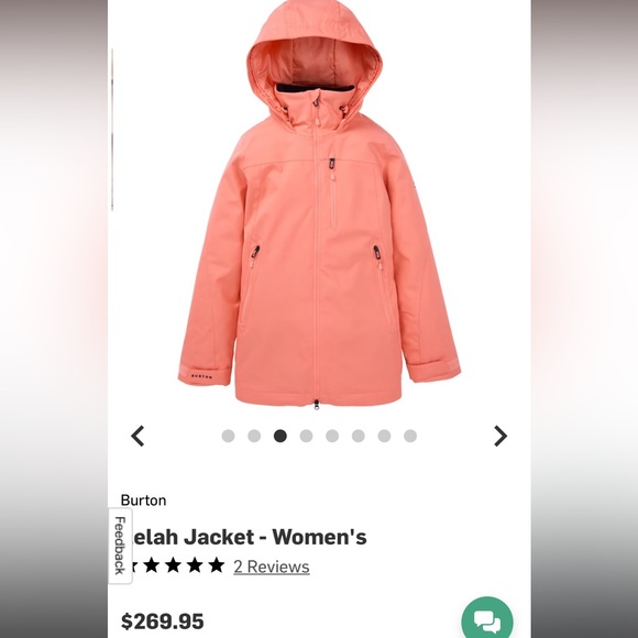 Burton Women’s Snowboard Jacket - Picture 1 of 4